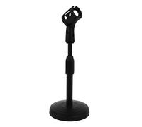 Beaupretty 1 pieza Soporte de Micrófono para Escritorio Bracket Práctico para Conferencias Color Negro Compatible Mayoría de Micrófonos