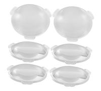 Beaupretty 10 Lentes De Virtual Curvadas con Bloqueo De Luz Convexas Reemplazables De Cristal Transparentes De Acrílico