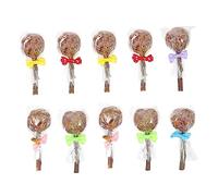 Beaupretty 10 Palitos Masticables Seguros para Mascotas Pequeños Juguetes para El Cuidado De Las Muelas para Hámster Conejillo De Indias Promueven La Salud De Las Mascotas Color Aleatorio.