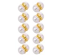 Beaupretty 10 Pares De Pinzas Cortas Para Velo De Novia Accesorio Para Ropa De Novia Pesas Magnéticas Para Velo Pesas Invisibles De Doble Cara