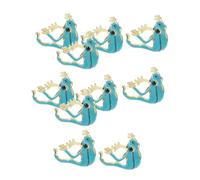 Beaupretty 10 piezas Anillo Ajustable de para Mujer de Diseño Único y Divertido Aleación de Zinc Accesorio Creativo para Diario