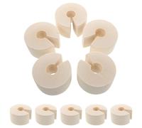 Beaupretty 10 Piezas Anticolisión para Puertas Unidades Tope Ajustable de Nbr para Evitar Pellizcos y Golpes Guardia Reutilizable para Seguridad de Dedos Hogar Oficina y Mascotas