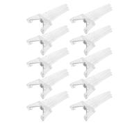 Beaupretty 10 Piezas Clips Elevadores de Raíz para Cabello Forma Peine Voluminizador Blanco para Flequillo Natural Sin Marcas Herramientas de Estilismo para Volumen y Alta Uso Diario y