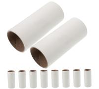 Beaupretty 10 Piezas de Recambio de Rodillo Quitapelusas Rodillos Extra Adhesivos para Mini Quitapelusas Portátil para Mascotas Mini Rodillo Quitapelusas de Viaje Práctico Rodillo Quitapelusas