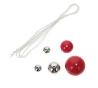 Beaupretty 10 piezas Pelotas de Péndulo Simple de Plástico para Experimentos de Física Equipo Didáctico de Mecánica para Secundaria Material Educativo Seguro y Ecológico para Prácticas