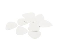 Beaupretty 10 Piezas Púas de Guitarra de Acero Inoxidable Protectores de Punta para Dedos Accesorios para Guitarra Eléctrica Duraderas y Portátiles Plateadas Uso Múltiple para Acústica y