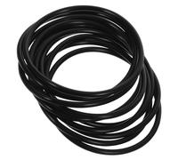 Beaupretty 10 Piezas Pulsera de Silicona de Color Sólido Pulseras Elásticas para Mujeres y Hombres para Fiestas y Festivales de Música Banda Flexible