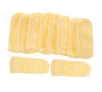 Beaupretty 10 Protectores De Dedos Resistentes a Cortes Para Pulgar, Mangas Anticorte De Nivel 8, Elastómero Duradero, Protección Para Cocina, Jardinería y Carpintería, Juego De 10 Unidades