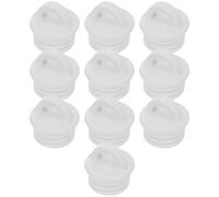 Beaupretty 10 Tapones de Silicona Blancos Rápido Reemplazo para Drenaje de Cubo de Fregona Anilla de Tiro Variedad de Diferentes Escenarios