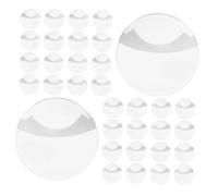 Beaupretty 100 Piezas Protector de Insignias Transparente Funda Redonda de Antirrayas para Pines y Botones Anime Protectora para Exhibición y Almacenamiento