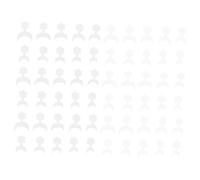 Beaupretty 1000piezas Uñas Postizas Sencillas Puntas De Uñas Simples Piezas Prácticas Para Postizas Femeninas Soft Gel Gel Acrilico Para Profesional