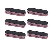 Beaupretty 100piezas Arena Negra Doble Cara Bloque De Lijado Para Uñas Herramienta De Manicura Para Decoración De Uñas