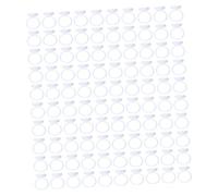 Beaupretty 100piezas Copa Anillo Para Pestañas Soporte De Diseño Práctico Forma De Para Maquillaje Profesional y Casa