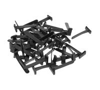 Beaupretty 100piezas Kit De Accesorios Cabello Diy Hebillas De Plástico Clips Para Diadema y Accesorios Para Peinar El Cabello Para Hacer Diademas Decorativas y Bandas Casa