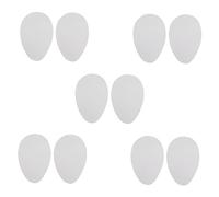 Beaupretty 10pares Pegatinas Antideslizantes Para Tacones Almohadillas De Resistentes Al y Pack De Diseño Transparente Para Zapatos De Dama y Caballero