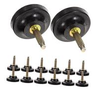 Beaupretty 10pares Tapones para Tacones Altos de Acampanado Consejos para Reparar Tacones Tapones para Reemplazar Uso para Zapatos de Tacón Mujer