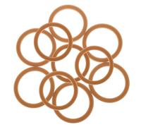 Beaupretty 10piezas Anillos de Sellado de Silicona Flexibles Juntas Aplicables para Tapas de Botellas Reemplazo de Sello de Tapa Prueba de Fugas para Botellas de Té Leche