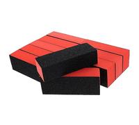 Beaupretty 10piezas Bloques De Pulido De Uñas De Esponja Para Manicura Herramienta Suave De Acabado Para Salones y Personal Negro