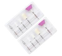 Beaupretty 10piezas Cabezales Para Pulir Uñas Cabezales Eléctricos Para Pulir Uñas Cabezal Pulidor De Manicura Materiales Seguros y Duraderos