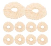 Beaupretty 10piezas Coleteros De Satén Accesorios De Pelo Para Mujeres Pañuelos De Encaje