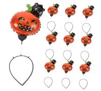 Beaupretty 10piezas Diadema Decorativa De Halloween Accesorio Cabello De Calabaza Tocado Para Disfraz De Calabaza Para Fiestas Disfraces Fotografía Para Niñas