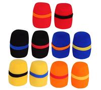 Beaupretty 10piezas Funda De Esponja Para Micrófono Gruesa y Aislante Protector Antiviento Almohadillas Para Micrófono De Mano Para Grabaciones Estudio o Exteriores