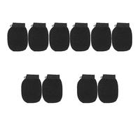 Beaupretty 10piezas Guantes Exfoliantes De Ducha Guantes De Baño Rugosos Para Limpieza De Piel Suave Exfoliación Corporal y Limpieza De Para Hogar y Spa
