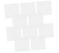 Beaupretty 10piezas Láminas De Malla Plástica Para Hacer Pelucas Bordar y Coser Bolsos Materiales De Malla De Lona Para Manualidades y Cosplay