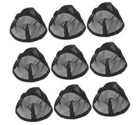 Beaupretty 10piezas Redes De Malla Para Pelo Gorros Elásticos Para Pelucas Para Dormir Tejer y Extensiones De Cabello De Crochet