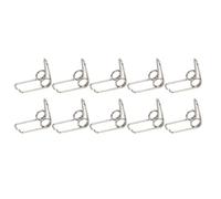 Beaupretty 10piezas Resortes de Drenaje para Trompeta de Metal Repuestos Duraderos Sistema de Drenaje Accesorios para Llave Watergate Resorte Trompetero