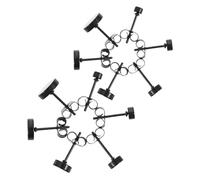 Beaupretty 12 Pares Secure Flat Back Ear Studs For Men And Women Various For Casual And Formal Wear