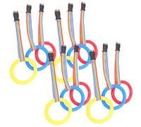 Beaupretty 12 Piezas Cuerda de Seguridad para Preescolar con Asas de Anillo Resistentes para Excursiones al Aire Gestión de Grupos para Docentes y Guarderías