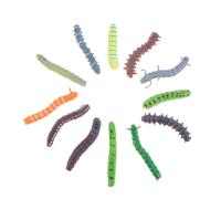 Beaupretty 12 Piezas Falsos de para Bromas Divertidas Juguetes de Fiesta Accesorios para Halloween y Diseño Realista y Educativo Color Aleatorio Color Aleatorio