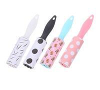 Beaupretty 12 Piezas Rodillo Quitapelusas Portátil con Mango Removedor Adhesivo para Pelo de Ropa Muebles Alfombras y Superficies Compacto para Viaje y Uso Diario