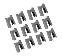 Beaupretty 12 Piezas Soportes para Puentes de Tren Modelo Compacto para Accesorios de Construcción Creativa Piezas Duraderas para Vías de Tren Fomento Coordinación Imaginación