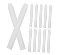 Beaupretty 12 piezas Tizas sin Polvo Blancas y Lavables para Pizarra Polvo Borrable para Maestros y Doméstico Aulas y Exteriores
