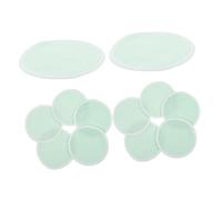 Beaupretty 12 piezas Unidades Discos Desmaquillantes de de Bambú Reutilizables Almohadillas Suaves para Cuidado Facial y Eliminación de Maquillaje