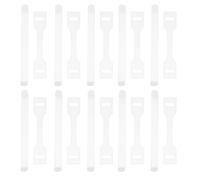 Beaupretty 120 Asas de Caja de Cartón Transparentes de Plástico Pp, Juego de Repuesto para Cajas de Leche y Embalaje, Asas de Transporte Prácticas para Envío y Manipulación, Pack de 120