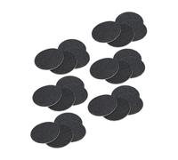 Beaupretty 120piezas Disco De Pulido De Pies Negro Accesorio Para Herramienta Eléctrica Disco Para Lijadora Eléctrica Para Eliminar Callos y Durezas Pedicuras