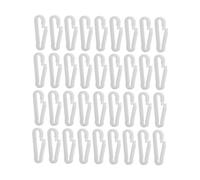 Beaupretty 130piezas Gancho de Cuerda para Ajuste Máscara Ganchos de Plástico para Colgar Hebillas de Cuerda Ajustables para Hacer Uno Mismo y Personalizar