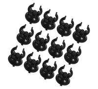 Beaupretty 14 Clips de Ventosa para Acuario, Soporte para Tubos de Aire, Mini Ventosas Abs Resistentes, Fijación Segura para Mangueras de Pecera, Accesorios Versátiles para Acuarios Pequeños