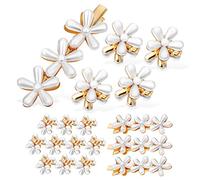 Beaupretty 14piezas Pinzas Para Flequillo Con Perlas Horquillas De Accesorios Para Bodas y Fiestas