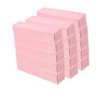 Beaupretty 15 Cajas Caja De Pintalabios Delineador De Labios Cajas De Pintalabios Cajas Vacías De Brillo De Labios Estuche Para Envolver Pintalabios Cajas De Botellas De Perfume Rosa Papel