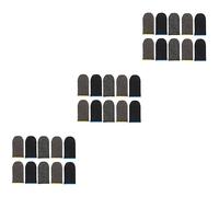 Beaupretty 15 Pares cuna de dedo light dry soon ordenador portátil gamer accesorios Cubiertas para móvil pantalla táctil protector come pollo manga del pulgar controlador fibra