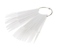 Beaupretty 150 Piezas Uña de Tarjeta de Color Estuche Puntas de Uñas Plegables para Muestras Consejos para Practicar