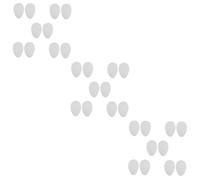 Beaupretty 15pares Pegatinas Antideslizantes Transparentes Para Tacones Almohadillas Resistentes Al Reducción De y Deslizamiento Para Zapatos De Dama y Caballero