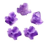 Beaupretty 1bolsa Mineral De Cristal Bloques De Decorativos Bloques De Granel Para Escritorio Decoración Estética