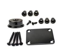 Beaupretty 1Juego Accesorios de Guitarra Eléctrica con Placa de Cuello y Tornillos Reemplazo de Placa de para Eléctricas y Electroacústicas Material de Durable