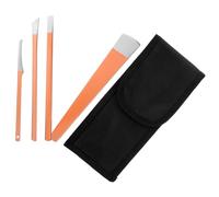 Beaupretty 1Juego Herramientas de Pedicura Portátil con Cuchillo Reutilizable para Uñas Encarnadas y Cutículas Set de Color Rosa Dorado para Cuidados de Pies y Manos