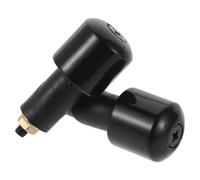 Beaupretty 1par Tapones de Extremo de Manillar para Motocicleta Fabricados Hierro con Diseño Ergonómico para Equilibrio y Protección del Manillar Negro Unidades